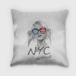 Подушка 3D NYC girlfriend