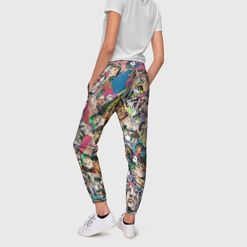 Женские брюки 3D JoJo Bizarre Adventure, цвет 3D печать - фото 4