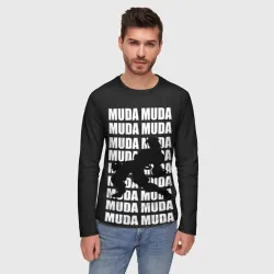 Мужской лонгслив 3D Morioh muda muda - фото 2