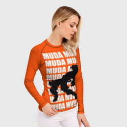 Женский рашгард 3D Muda muda - фото 2