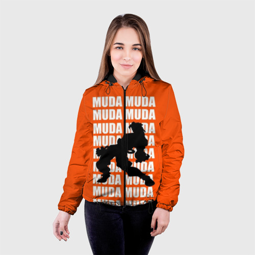 Женская куртка 3D Muda muda, цвет черный - фото 3