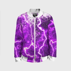Детский бомбер 3D Неоновый storm