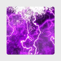 Магнит виниловый Квадрат Неоновый storm