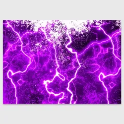 Поздравительная открытка Неоновый storm