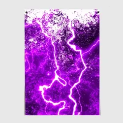 Постер Неоновый storm