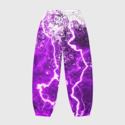 Женские джоггеры оверсайз 3D Неоновый storm
