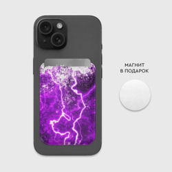 Картхолдер Magsafe магнитный Неоновый storm - фото 2