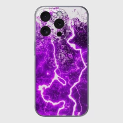 Чехол для iPhone 15 Pro Max силиконовый с защитой камеры Неоновый storm