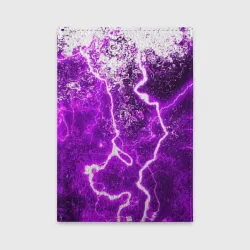 Обложка для автодокументов Неоновый storm
