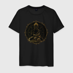 Будда – Мужская футболка хлопок с принтом купить со скидкой в -20%