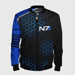 Мужской бомбер 3D Mass Effect N7 Масс эффект Н7