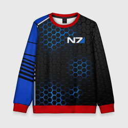 Детский свитшот 3D Mass Effect N7 Масс эффект Н7
