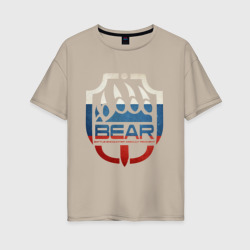 Женская футболка хлопок Oversize Escape from Tarkov BEAR