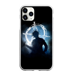 Чехол для iPhone 11 Pro Max матовый Горшок силуэт