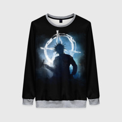 Женский свитшот 3D Горшок силуэт