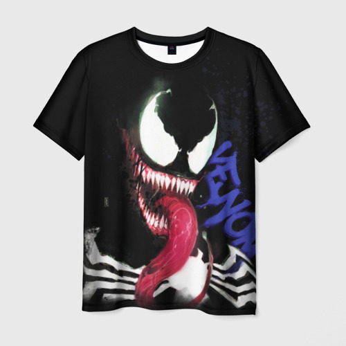 Мужская футболка 3D Venom Фото 01 Мужская футболка 3D Venom Фото 01
