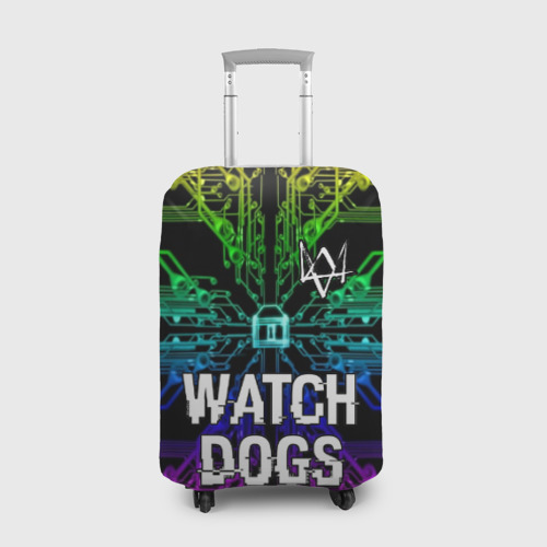 Чехол для чемодана 3D WATCH DOGS, цвет 3D печать