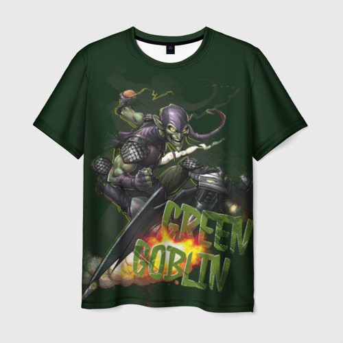 Мужская футболка 3D Green Goblin Фото 01 Мужская футболка 3D Green Goblin Фото 01