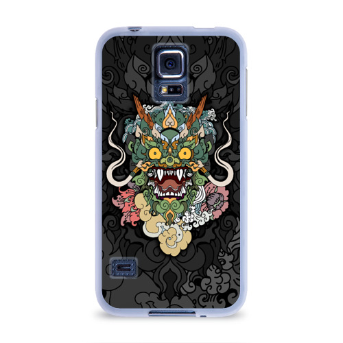 Чехол для Samsung Galaxy S5 силиконовый Дракон Фото 01 Чехол для Samsung Galaxy S5 силиконовый Дракон Фото 01