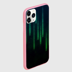 Чехол для iPhone 11 Pro Max матовый Программист строки кода матрица - фото 2