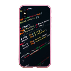 Чехол для iPhone XS Max матовый Программист