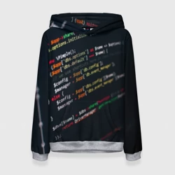 Женская толстовка 3D Программист
