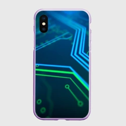 Чехол для iPhone XS Max матовый Программист