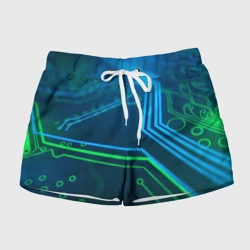 Женские шорты 3D Программист