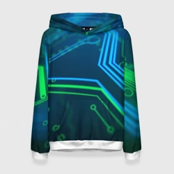 Женская толстовка 3D Программист