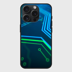 Чехол силиконовый для Apple iPhone 15 Pro матовый Программист