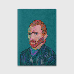 Обложка для паспорта матовая кожа Ван Гог портрет