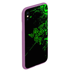 Чехол для iPhone XS Max матовый Razer - фото 2