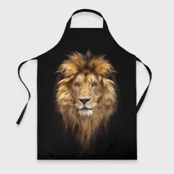 Фартук 3D Лев - портрет