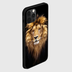 Чехол для iPhone 12 Pro Лев - портрет - фото 2