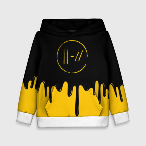 Детская толстовка 3D TWENTY ONE PILOTS, цвет белый