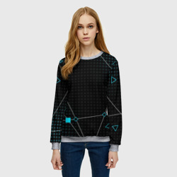 Женский свитшот 3D Программист - фото 2