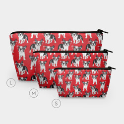 Косметичка 3D Французские бульдоги в очкаш - фото 2