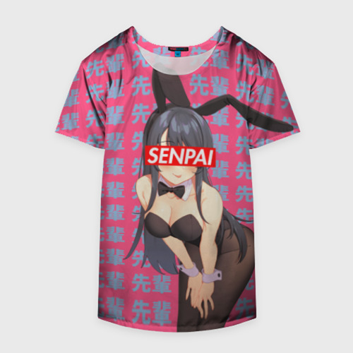Накидка на куртку 3D Anime Senpai 6, цвет 3D печать - фото 4