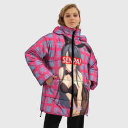 Женская зимняя куртка Oversize Anime Senpai 6 - фото 2