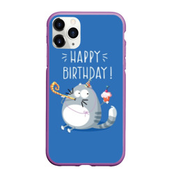 Чехол для iPhone 11 Pro Max матовый Happy birthday!