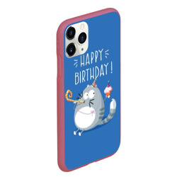 Чехол для iPhone 11 Pro Max матовый Happy birthday! - фото 2