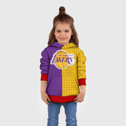 Детская толстовка 3D Lakers 1 - фото 2