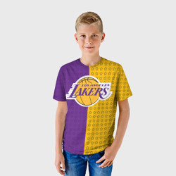 Детская футболка 3D Lakers 1 - фото 2