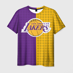 Мужская футболка 3D Lakers 1