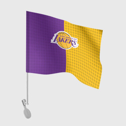 Флаг для автомобиля Lakers 1