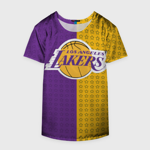 Накидка на куртку 3D Lakers 1, цвет 3D печать - фото 4