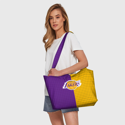 Пляжная сумка 3D Lakers 1 - фото 5