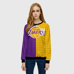 Женский свитшот 3D Lakers 1 - фото 2