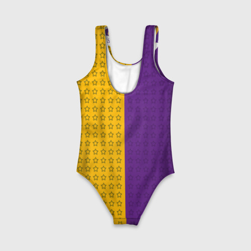 Детский купальник 3D Lakers 1, цвет 3D печать - фото 2