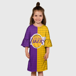 Детское платье 3D Lakers 1 - фото 2